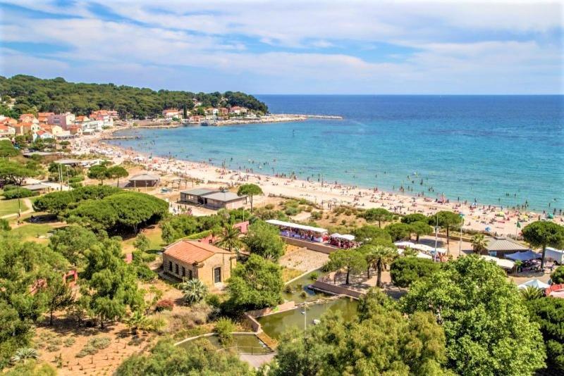 Bas De Villa Jardin Plein Sud Proche Mer Clim-Wifi Saint-Mandrier-sur-Mer Exterior foto